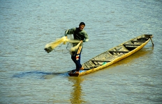 © Martina Miethig, Laos, Mekongfischer