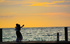 © Martina Miethig, Thailand, Ko Mak, Sonnenuntergang, Selfie