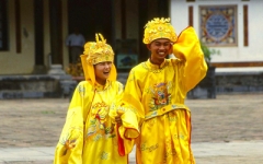 © Martina Miethig, Vietnam, Hue, Verkleiden als Kaiser