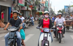 © Martina Miethig, Vietnam, Saigon, Verkehrschaos