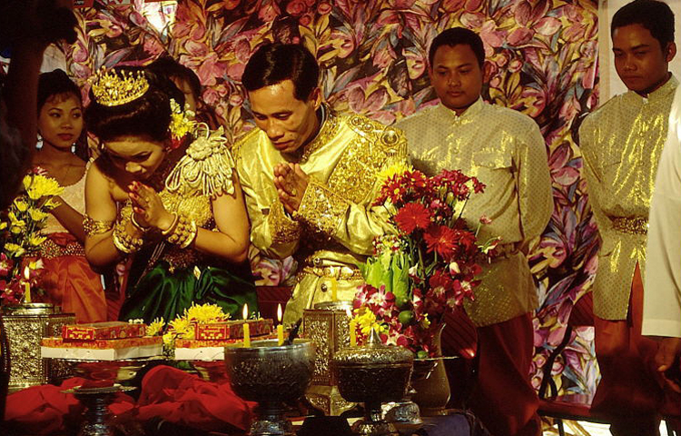 © Martina Miethig, Kambodscha, Traditionelle Hochzeit