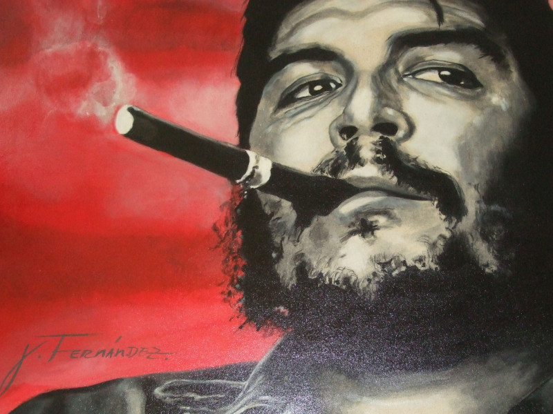 © Martina Miethig, Kuba, Gemälde Che Guevara