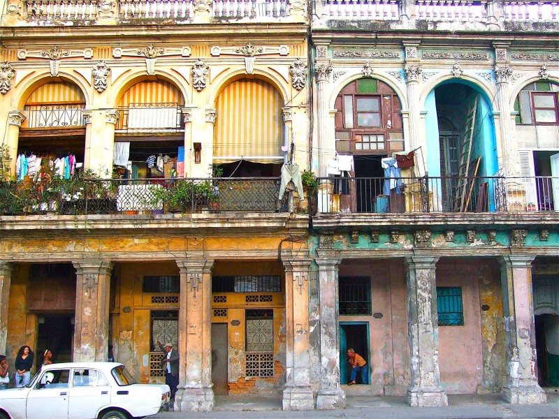 © Martina Miethig, Kuba, Havanna Centro, Fassaden Prado