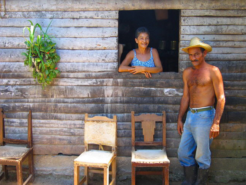 © Martina Miethig, Kuba, Sierra Maestra, Bauernpaar
