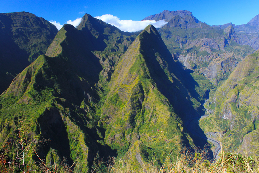 © Martina Miethig, La, Réunion, Cap Noir Piton Cabris Galets Schlucht
