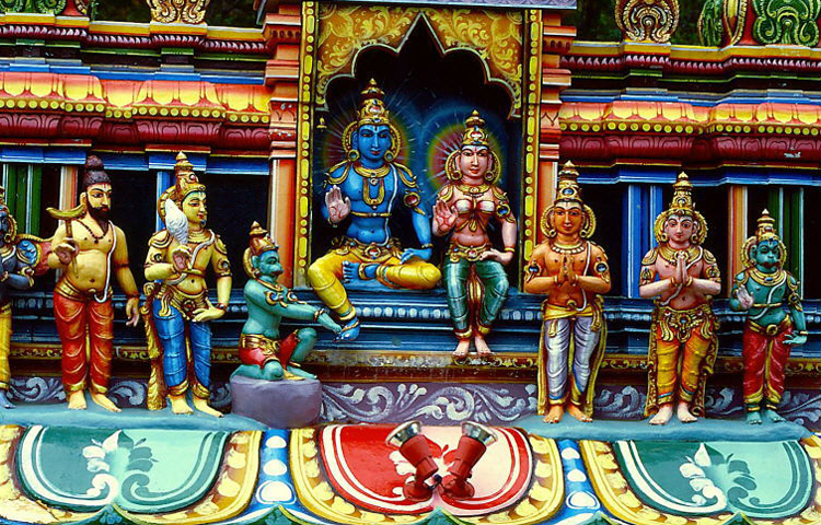 © Martina Miethig, Sri Lanka, Hindutempel bei Nurelia