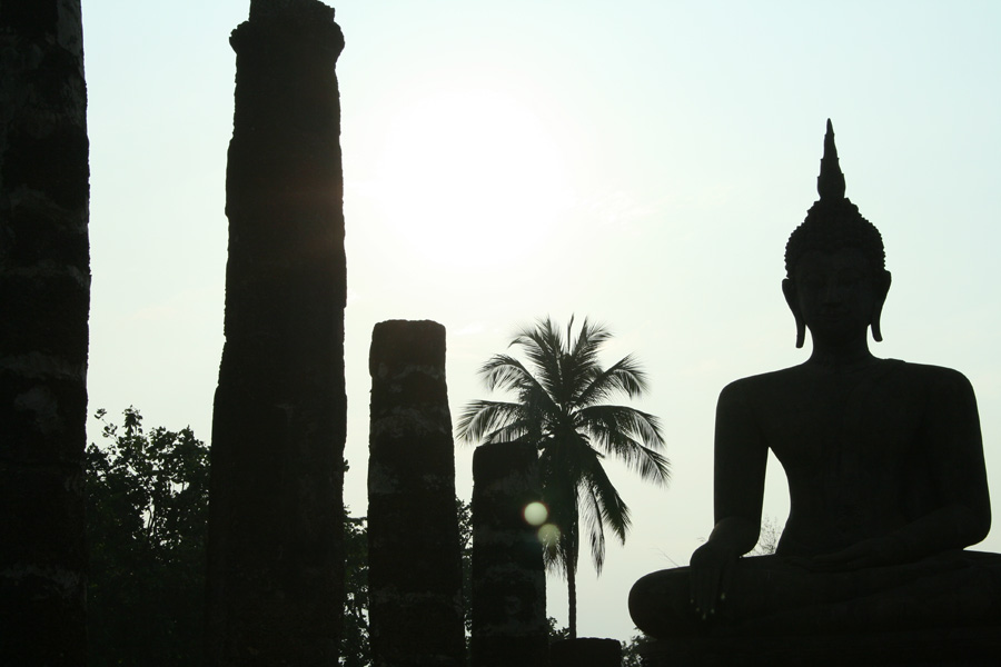 © Martina Miethig, Thailand, Sukhothai Wat Mahathat, Buddha